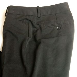 Express editor black wide leg pants size 6